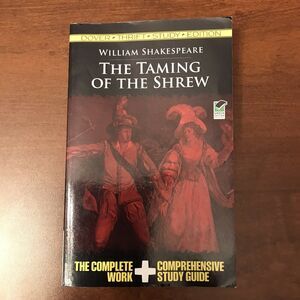 The Taming of the Shrew (Dover Thrift Study Guide Edition) Shakespeare Book